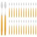 Darmlly 100 Individually Wrapped Toothbrushes Disposable Toothbrushes for Adults or Children Toilets