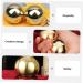 2-St Gymnastics Brass Precision Balls | Solid Metal Baoding Fitness & Massage Roller Balls for Wrist Relief - Shiny Metal Roller - Buy Online on GoSupps.com