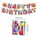 30 PCS The Amazing Digital Circus Birthday Party Decoration Kit-Theme Party Favors Included Happy Birthday Banner Cupcake&Cake Toppers Balloons for Room Decoration C Style - Buy Online on GoSupps.com