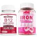 Nextdia Iron Filled Gummies 26mg+ Vitamin B12 Methylcobalamin 10000 mcg Tablets