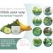 Apple Banana Greens Powder Superfood 5.29oz - Keto Friendly, Vegan, Sugar Free - Natural Energy & Gut Health Boost - Low Carb Superfood Supplement - Buy Online on GoSupps.com