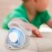 3-Piece Transparent Pacifier Box Set - Portable Dustproof BPA-Free Storage for Baby Girls | Ideal for Newborn Travel & Mam Bibs - Buy Online on GoSupps.com
