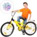 NT-ling Multicoloured Luminous Bicycle Spoke Beads - 72 Pieces - Kids Bike Wheel Decorations - Buy Online on GoSupps.com