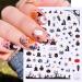 JMEOWIO 12 Sheets Halloween Nail Art Stickers Decals Self-Adhesive Candle Nail Supplies Nail Art Design Decoration Accessories - Buy Online on GoSupps.com