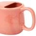 Ceramic Neti Pot Spill Proof | Peach Color | 250 ML Capacity | 5 Sachet Neti Salt included - Buy Online on GoSupps.com