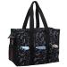 ABAMERICA Nurse Bags for Work Nursing Bag Multiple Pockets Waterproof Organizing Zip Top Clinical Bag for Nursing Students B04- Nurse Black Stethoscope Large
