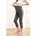 ZUMIY Maternity Lounge Pants - Over the Belly Stretchy Activewear with Pockets - M Grey - Buy Online on GoSupps.com