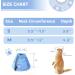 Supet Cat Cone Collar - Soft Adjustable Recovery Collar for Cats - Blue - Small (Neck 5.5-9.5) - Buy Online on GoSupps.com