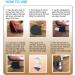 UNIKSTEP 2 Pairs Shoe Heel Pads - 3.5mm Rubber Thickness, Anti-Slip Cushion & Protector Kit - Buy Online on GoSupps.com