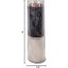 Remove Obstacles Palm Wax Candle - Black/White Spiritual Intention | Vela CASA ESOTERICA PERFUMADA - Buy Online on GoSupps.com