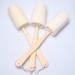 Natural Exfoliating Loofah Bath Brush on Stick - 9.4 Wooden Handle Tubular Sponge Back Scrubber for Men & Women - Buy Online on GoSupps.com
