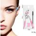 3 in 1 Lash Eyelash Curler Professional Practical Makeup Cosmetic Tool with Comb and 4 Refills Pads for Girls and Women(Pink) - Buy Online on GoSupps.com