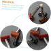 Durable Travel Razor Cover - Hakidzel 2-Piece Men's Razor Accessories | Anti-Scratch Fabric Shell | Brown 8.5x4.5cm - Buy Online on GoSupps.com