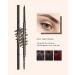 Eyebrow Pencil Dark Brown - 4 Pcs Professional Micro Brow Pencil Kit with Waterproof Eyebrow Makeup with Dual Ends Ultra-Fine Mechanical Pencil for Women Eye Makeup - 03 03# Dark Brown - Buy Online on GoSupps.com