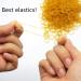 Hixixi 500 PCS 3/8" 9.5mm Elastics Rubber Band for DIY Puppy Cat Dog Hair Bows Grooming Top Knots Braids and Dreadlocks - Buy Online on GoSupps.com