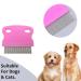 Stainless Steel Nit Comb for Hair, Kids, Adults, and Pets - Pink - Buy Online on GoSupps.com