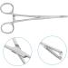 HANABASS Reptile Feeding Clip Feeding Tong Cricket Feeder Snake Clamp Stainless Steel Silver - Buy Online on GoSupps.com