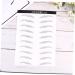 FRCOLOR 6 Sheets Pairs Waterproof Stickers Eyebrow Stencil Stickers Eyebrow Stickers Modify 4d The Lazy - Buy Online on GoSupps.com
