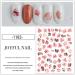 Acrylic Manicures Summer Autumn 3D Decal Nail Art Stickers Self-adhesive Flower Leaves(1183) Style1183