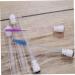 WOONEKY 10pcs Hollow with Drill Empty Mascara Tube and Wand Eyelash Brush Holder Woman Tubing Mini 11x1.2cm Random Color - Buy Online on GoSupps.com