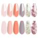 VISHINE 40W UV-LED Nail Lamp & Gel Nail Polish Set - 6 Gel Colors Base & Top Coat - Professional Nail Art Tools for Manicure - Buy Online on GoSupps.com
