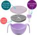 b.box 3 in 1 Toddler Bowl | Boysenberry 8.5 oz | Includes Straw Lid & No Spill Snack Insert | Dishwasher & Microwave Safe | BPA Free | Ages 6 mo - Buy Online on GoSupps.com