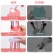 Silicone Cat Shaped Brush Cleaner Pad - 2 in 1 Makeup Brush Cleaning Mat & Drying Holder | Portable Pink Cosmetic Organizer - Buy Online on GoSupps.com
