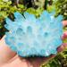 300-400g Natural Crystal Green Angel Aura Quartz Cluster specimens Titanium Coating Quartz Cluster s - Buy Online on GoSupps.com
