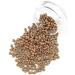 KOCONI 500 Pcs 3mm Nano Rings Silicone Lined Hair Extension Beads - Light Brown 500PCS - Buy Online on GoSupps.com