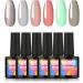 VVXXMO Nail Tip Glue - Soak Off Quick Building DIY Nail Art Decorations (6pcs 10ml) | Fast International Shipping - Buy Online on GoSupps.com