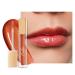 Oulac Coral Lip Stain Coral Color Lipstick for Women Glitter Lip Gloss with Glossy Shimmer Finish for Lip Care and Dry Lips Infused With Vitamins E  Vegan & Cruelty-Free  C05 Woah(C05) Coral with Pink and Golden Sparkle