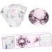 minkissy 2 Pcs Nail Art Crystal Cup Dappen Dish Bowl Flower Dappen Dish Glass Nail Dish Crystal Nail Cup Diamonds for Nails Nail Art Dish Cup White Crystal Decorative Plate 5.5x5.5cmx2pcs Pinkx2pcs - Buy Online on GoSupps.com