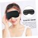 Masque De Sommeil Pour Yeux Bandeau Oculaire De Cache-yeux De Pendant Le Sommeil Noir - Buy Online on GoSupps.com