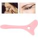Eyeliner Stencil Wing Tips Silicone Eyebrow Pencil Stencil with Tail Skin Cream Spoon Reusable Eyeshadow Applicator Makeup Tool(Pink) - Buy Online on GoSupps.com