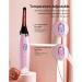 dijiusidy Electric Eyelash Curler Portable Hand Type Heated Rechargeable Silicone Cover Curling Brush Office Makeup Tools White - Buy Online on GoSupps.com