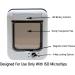 Cat Mate Microchip Cat Flap - White | Secure Entry for Your Cat - Buy Online on GoSupps.com