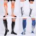 Compression Socks for Men & Women | Outdoor Sports Running & Travel - Blue 35 cm S/M - Buy Online on GoSupps.com