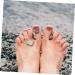Healvian Middle Toe Support Pad - 4pcs Foot Protectors for Bunion Relief and Nursing Care - Buy Online on GoSupps.com