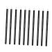 Angoily 100pcs Applicator Makeup Sticks Practical Eyeliner Head Fiber Brush Disposable Black Stickblack Eye 1 count (Pack of 1) Black