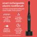 Hum by Colgate Black Electric Toothbrush for Adults - Smart Sonic Toothbrush - Buy Online on GoSupps.com