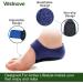 Welnove 2PCS Heel Protectors - Heel Sleeves Cushion for Plantar Fasciitis, Heel Spur, Tendinitis, Cracked Heels - Buy Online on GoSupps.com