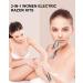 Electric Bikini Trimmer for Women - Lady Shaver for Body, Bikini, Legs & Pubic Hair - Ceramic Blades, IPX7 Waterproof, Wet/Dry Use - Light Gray - Buy Online on GoSupps.com