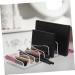 Luxshiny 2pcs Desktop Contour Acrylic Rack Lipsticks Palettes Organizer Cosmetics Storage Clear Stand Transparent 17.20X8.50X5.30CM - Buy Online on GoSupps.com