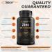 Zinc Supplement with Copper & Vitamin C - 3X Zinc Carnosine Bisglycinate Chelate - 120 Capsules - Buy Online on GoSupps.com