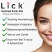 LICK Chocolate Covered Strawberry Scented Body Oil | Vitamin E Infused Moisturizer | Hydrating After Shower Oil | Antioxidant Protection & Soothing Aromatherapy | Natural and Gentle - Buy Online on GoSupps.com