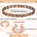 Cigmag Lymphatic Drainage Copper - Ultra-High Magnets 99% Pure Adjustable for Women | Includes Removal Tool & Gift Box - Buy Online on GoSupps.com