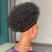 Big Afro Puff Drawstring Ponytail for Black Women - 4b/4c Kinky Curly Hair Bun 1B - Buy Online on GoSupps.com