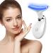 Facial and Neck Massage Kit, Neck Face Tightening Device, 3 Massage Modes Lifts and Tightens Sagging Skin for a Radiant Appearance (White)