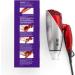 JINRI 1875W Foldable Travel Hair Dryer Dual Voltage Blow Dryer & Foldable Handle Lightweight Negative Ionic Folding Hair Dryer Red - Buy Online on GoSupps.com