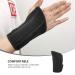 Buy Healifty Sports Wrist Brace - Breathable Night Splint & Support for Wrist Sprains | Adjustable Stability Belt - Best for Athletes & Recovery - 19.5x18cm Black - Buy Online on GoSupps.com